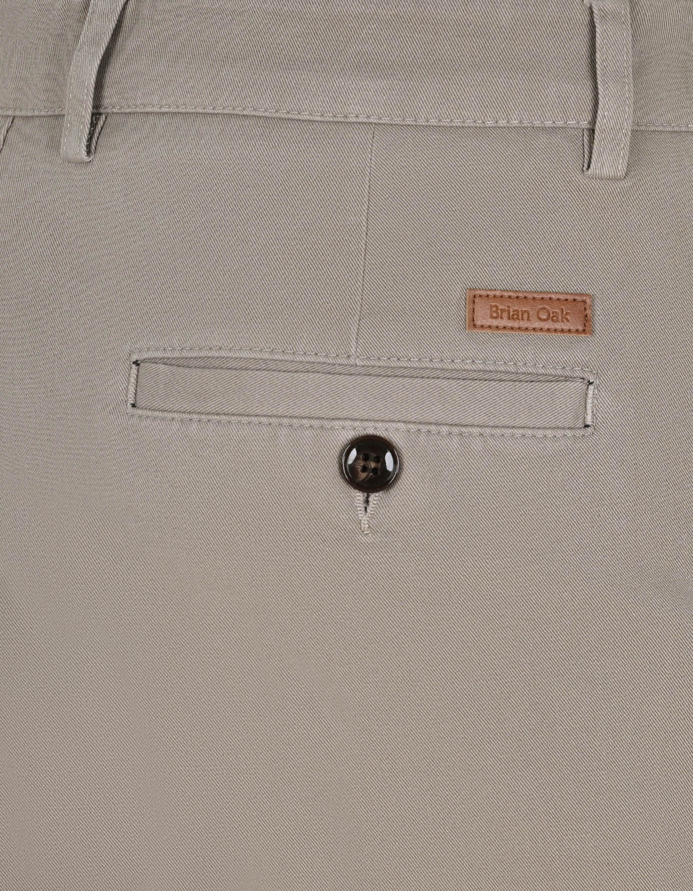 Beige Performance Chino Trouser - Image 8