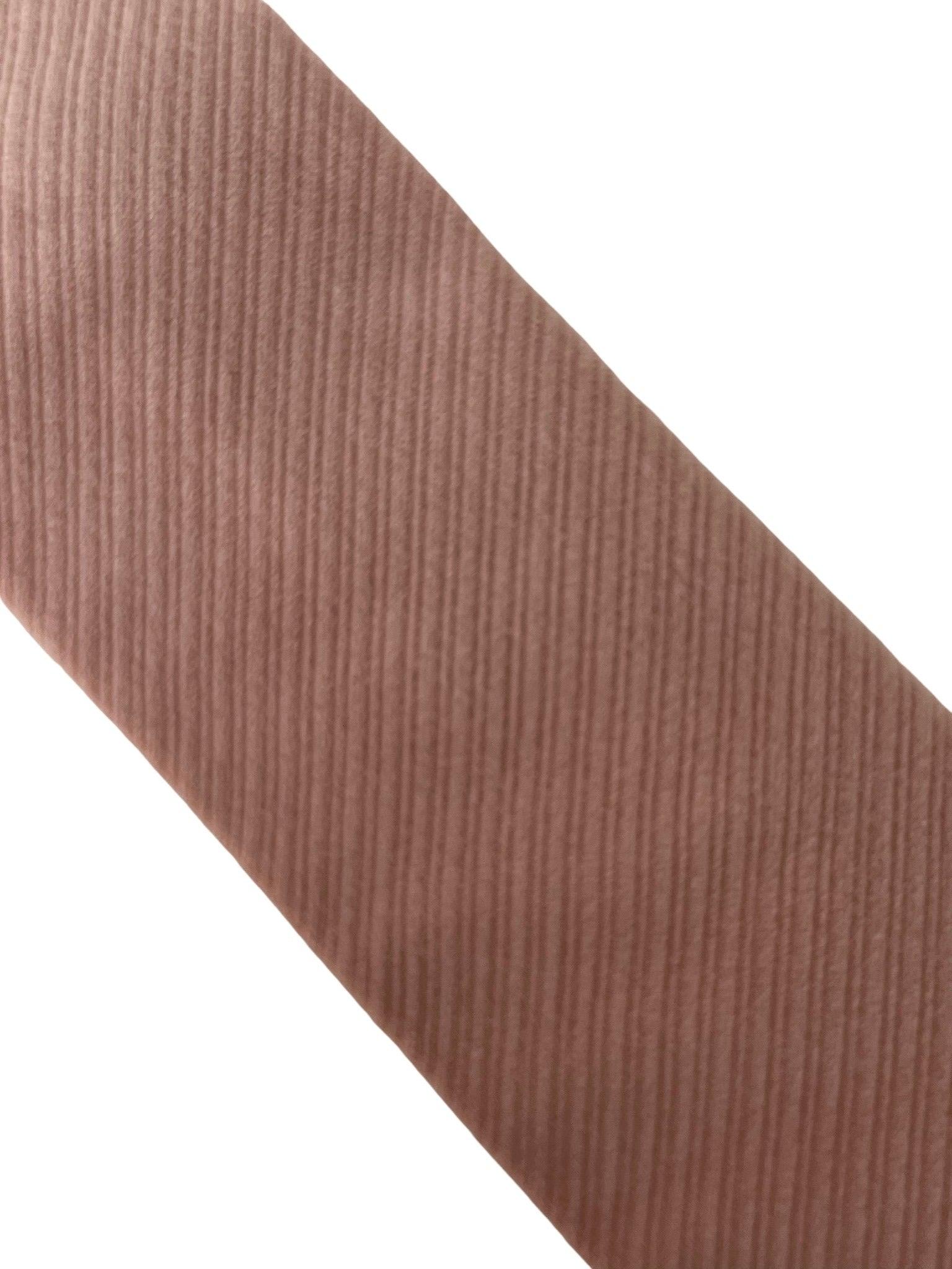 blush light baby pale pink velvet feel tie - Image 3