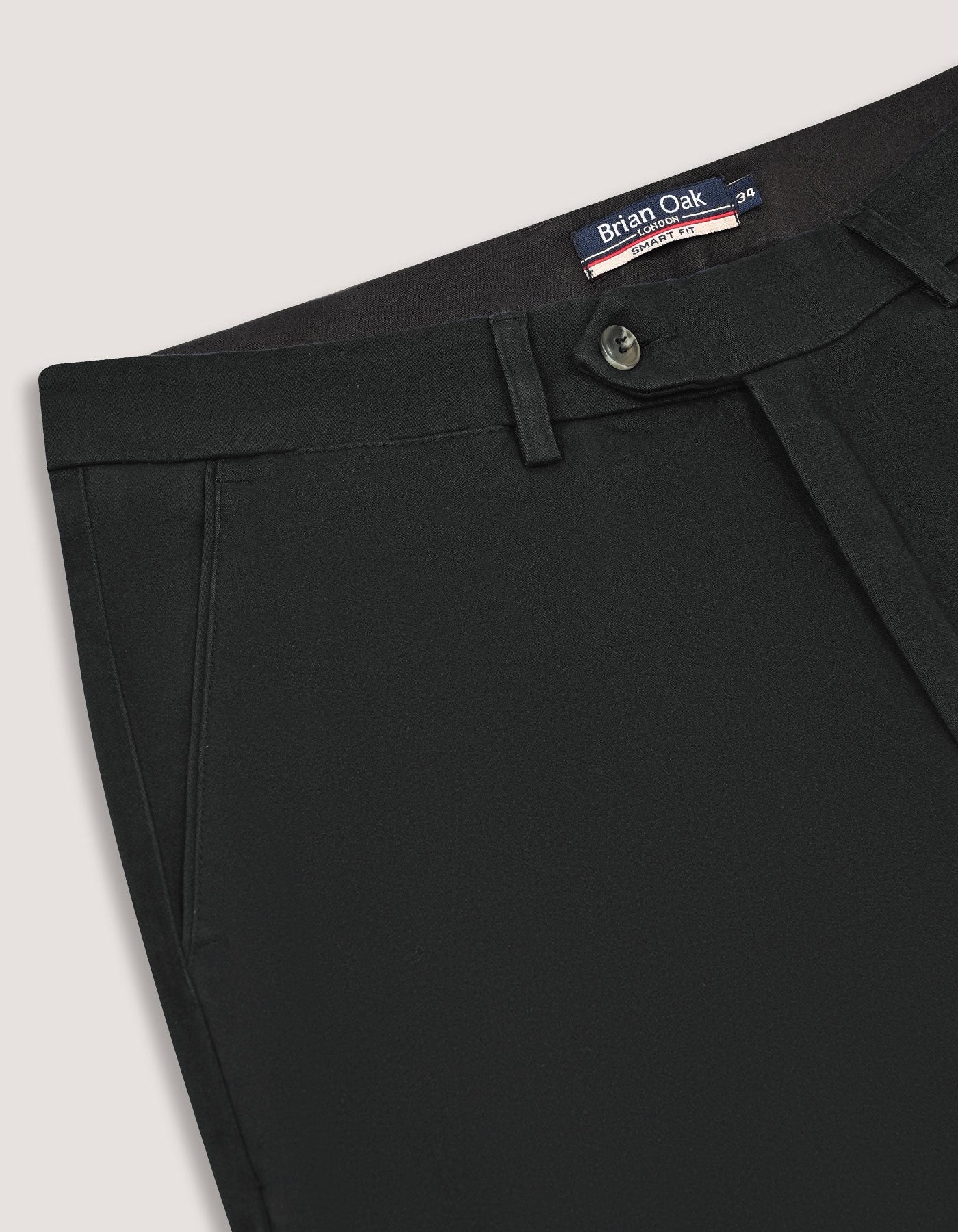 Dark Grey Moleskin Chino Trouser - Image 3