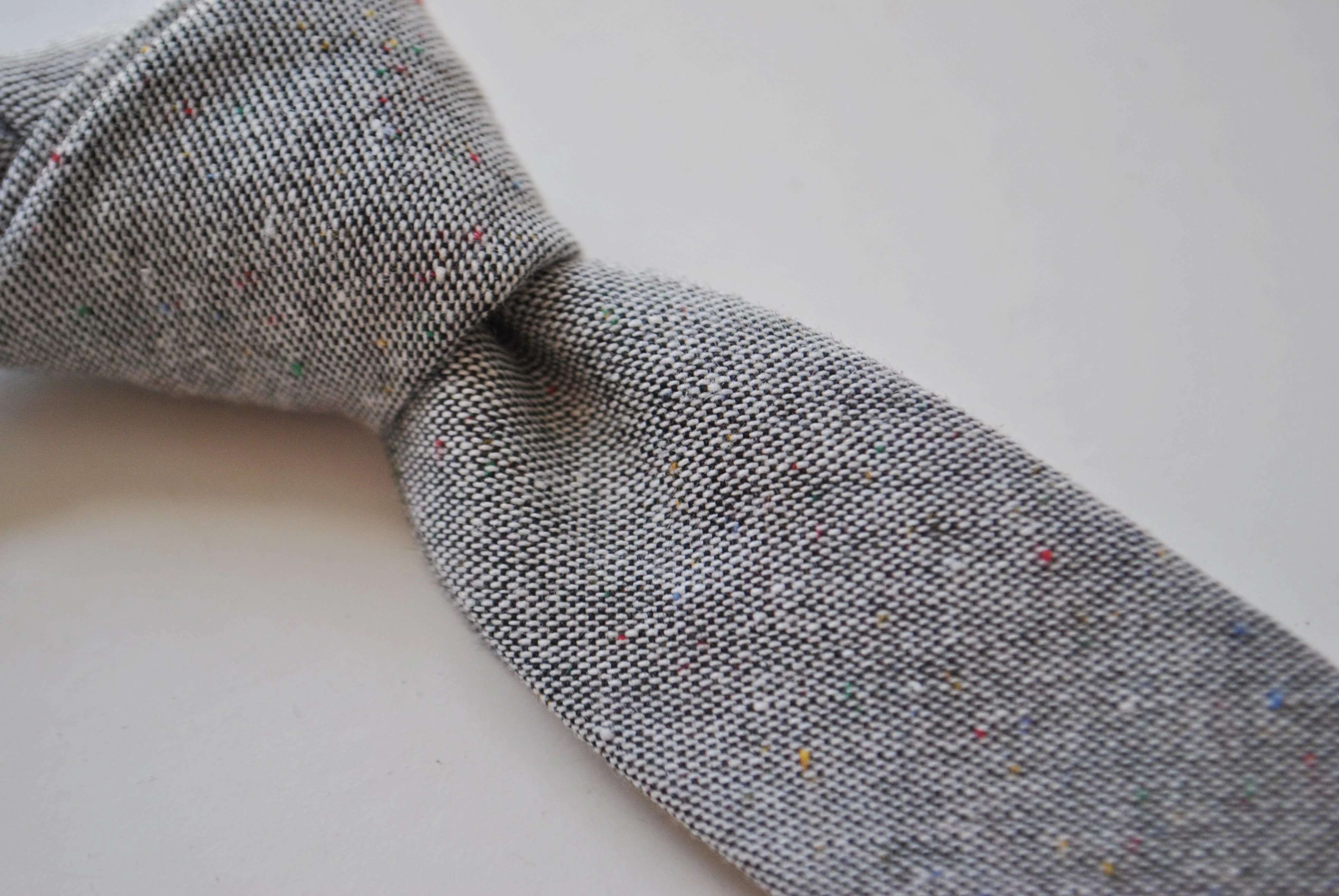 grey speckled tie - Image 3