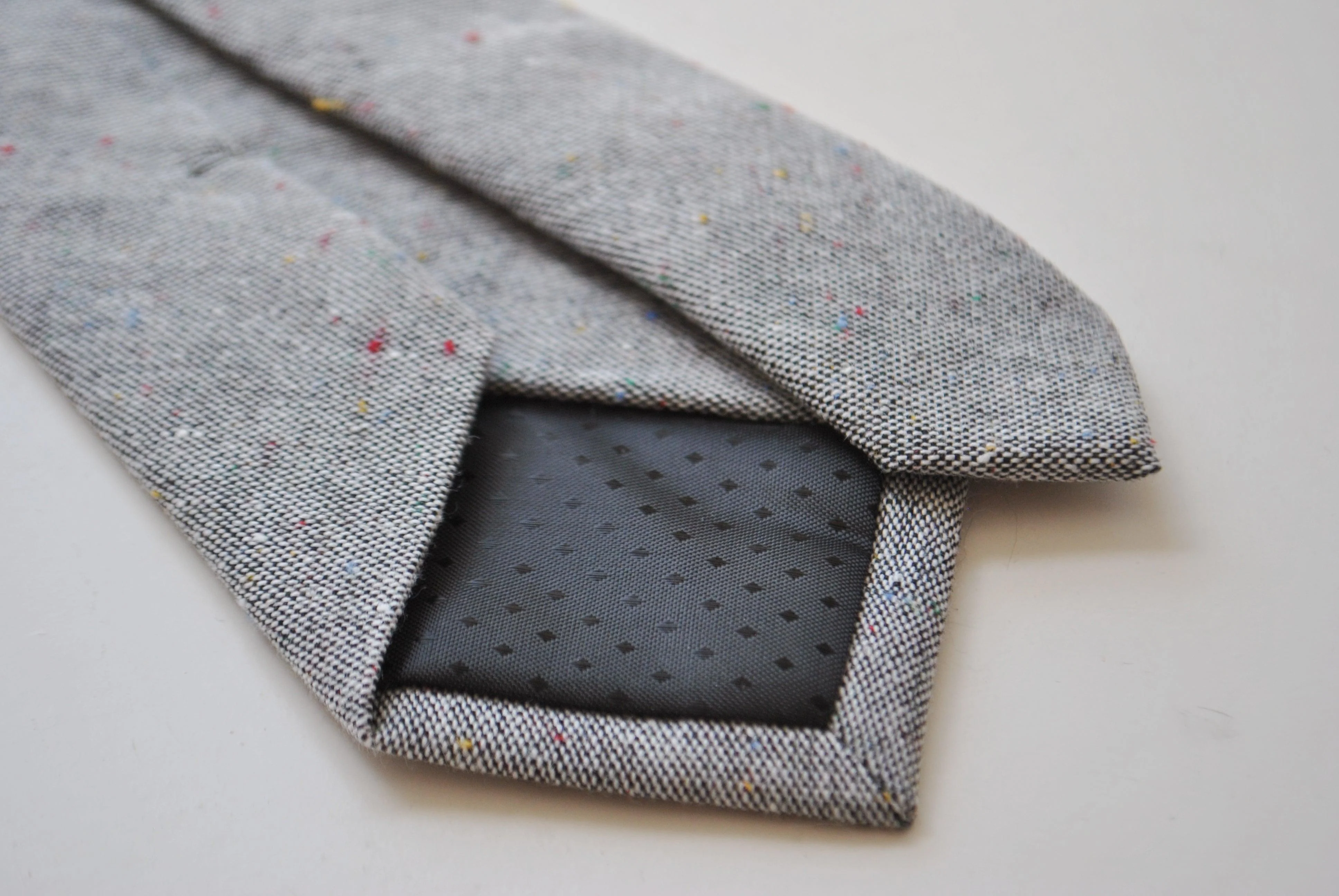 grey speckled tie - Image 4