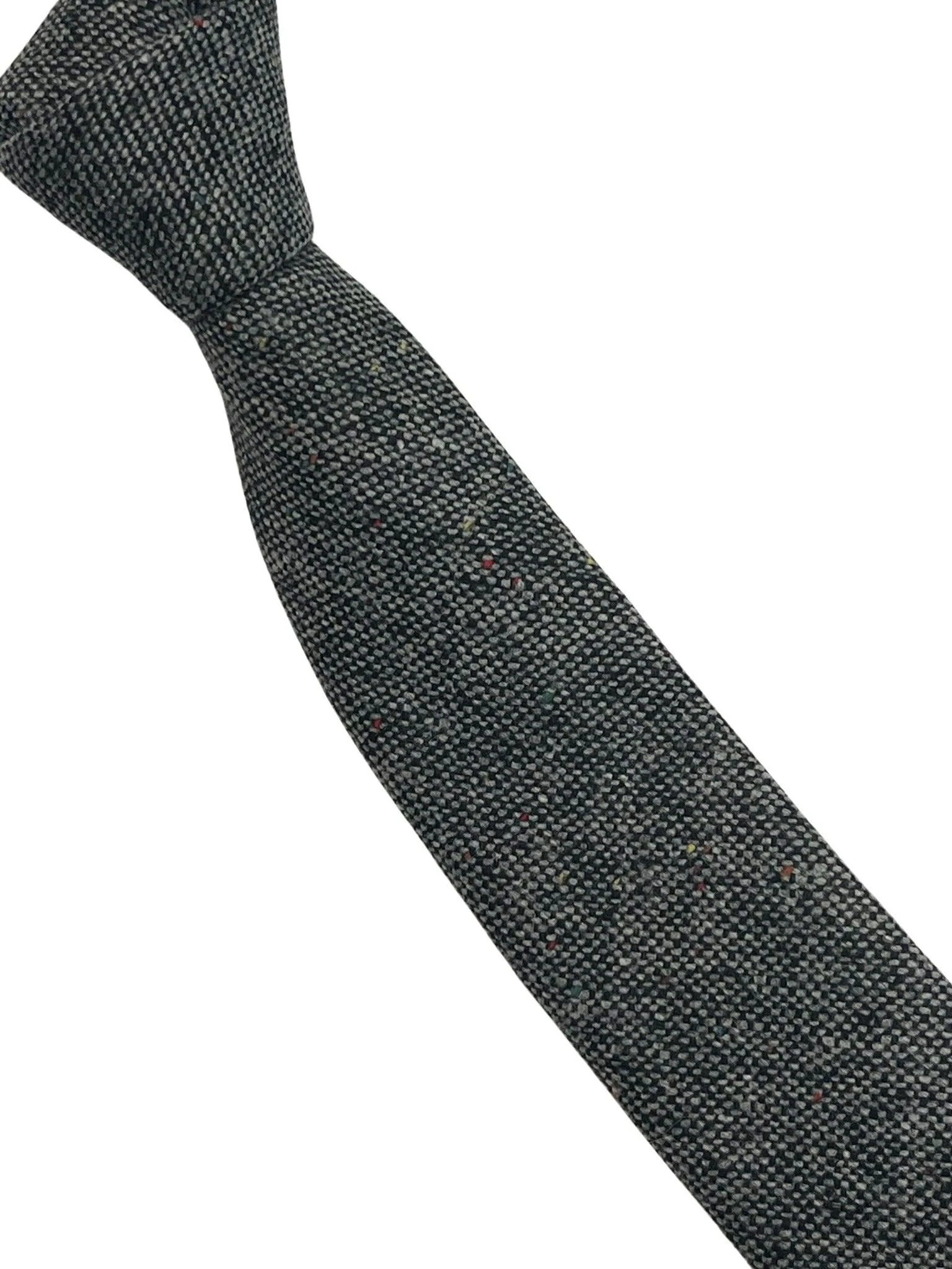 dark grey speckled tie - Image 5