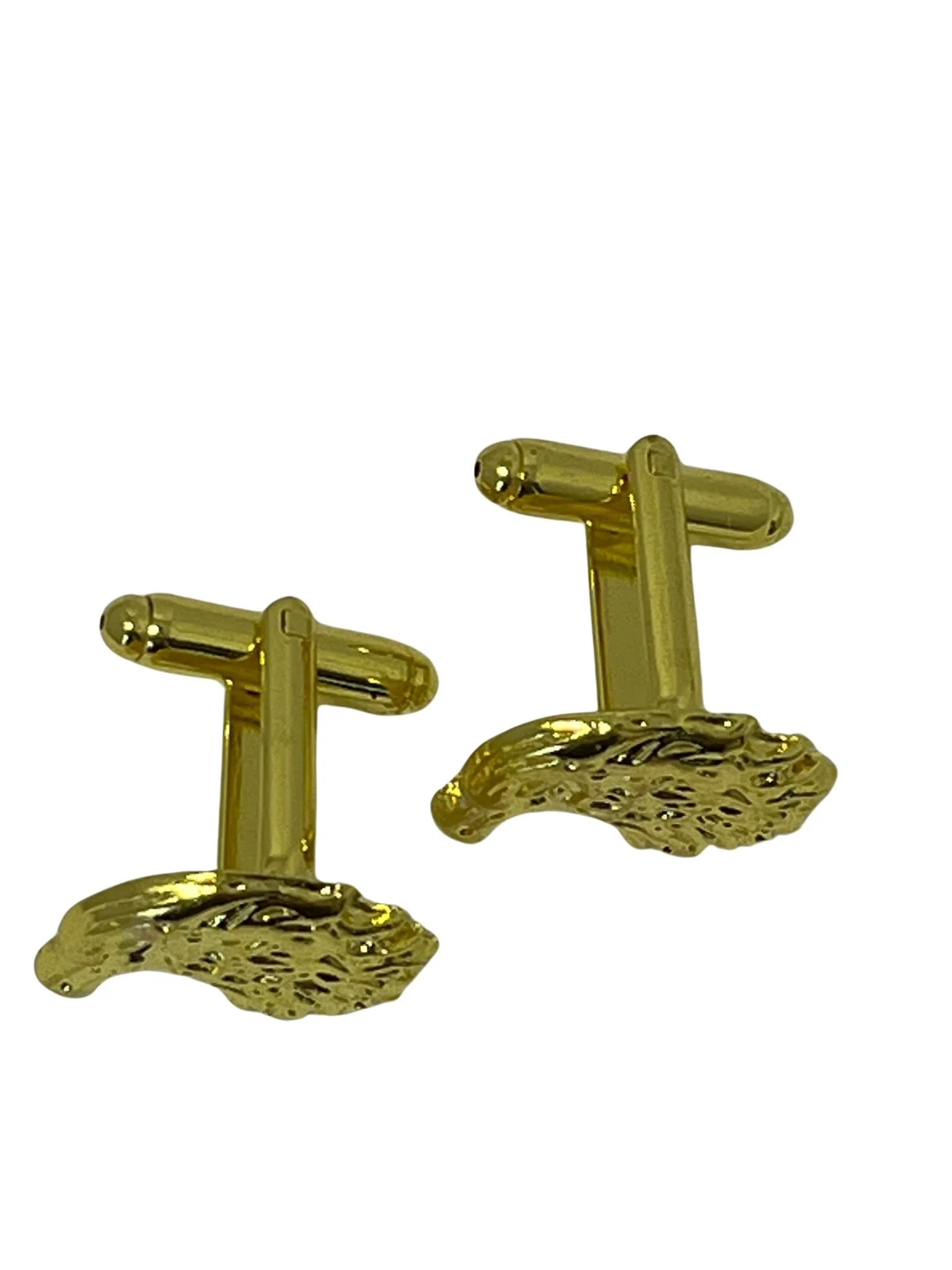 eagle hawk gold style cufflinks - Image 2