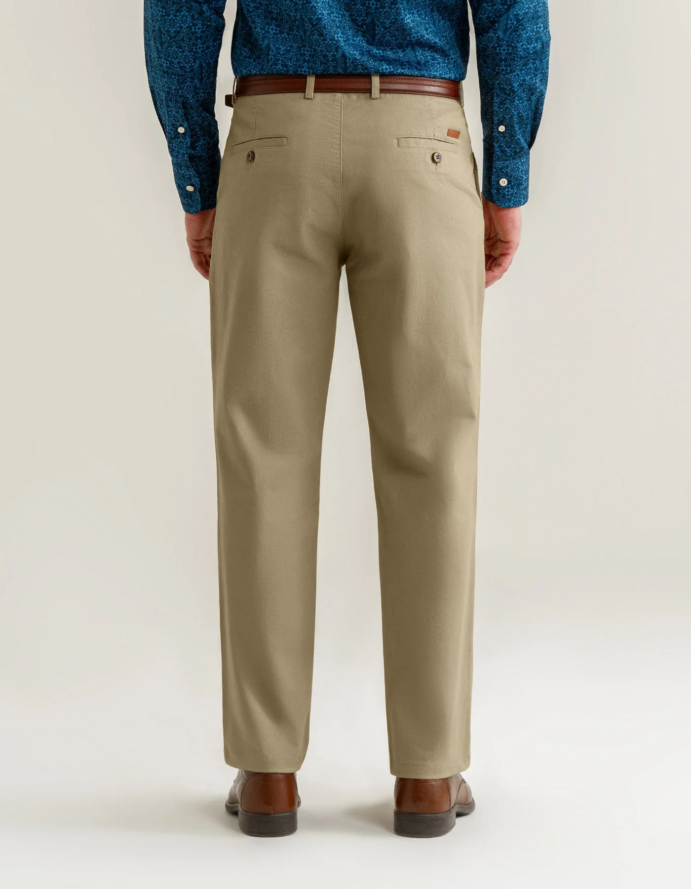 Easy Care Chinos – Khaki - Image 5