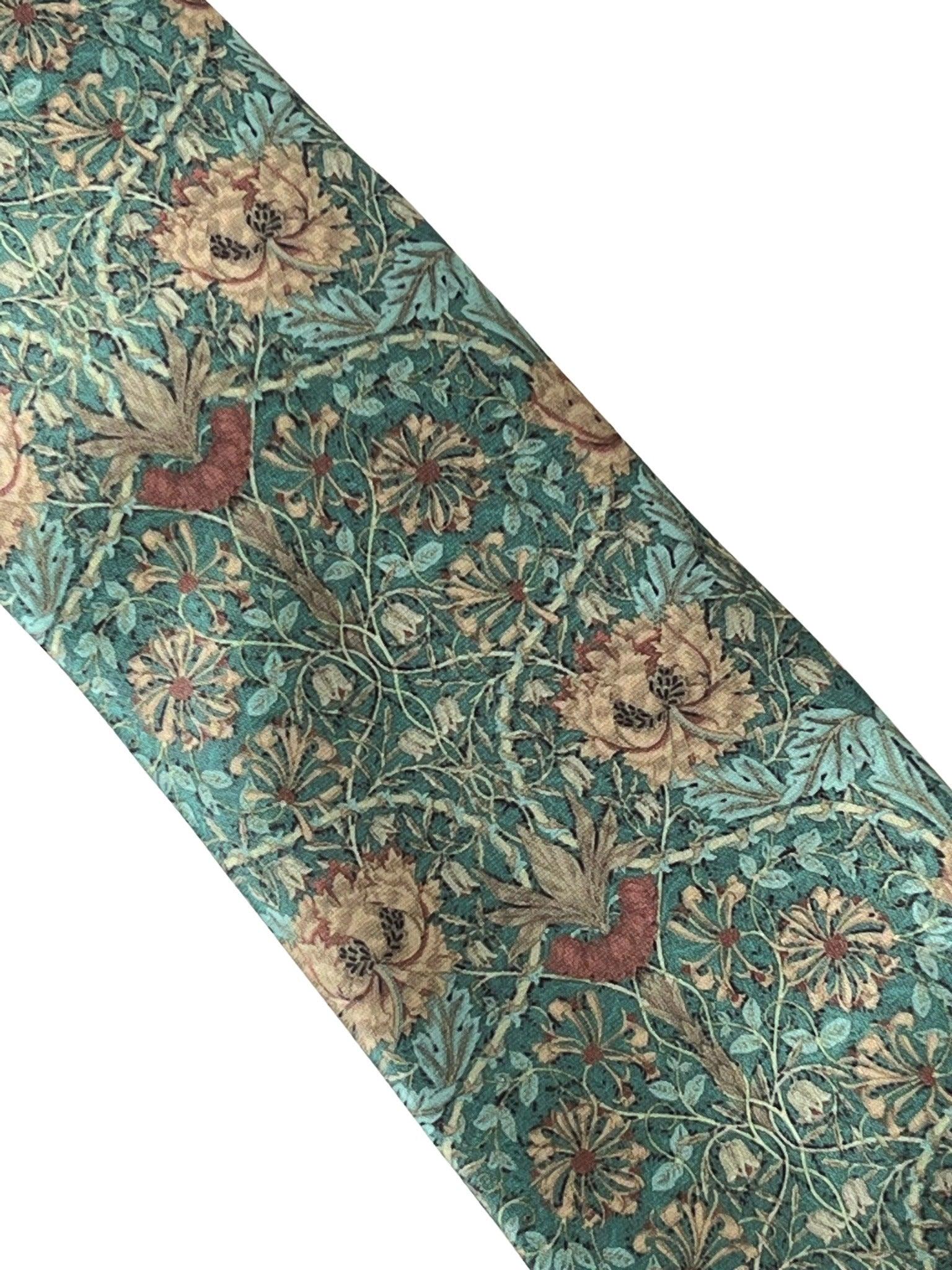 green William Morris pimpernel style design tie - Image 3