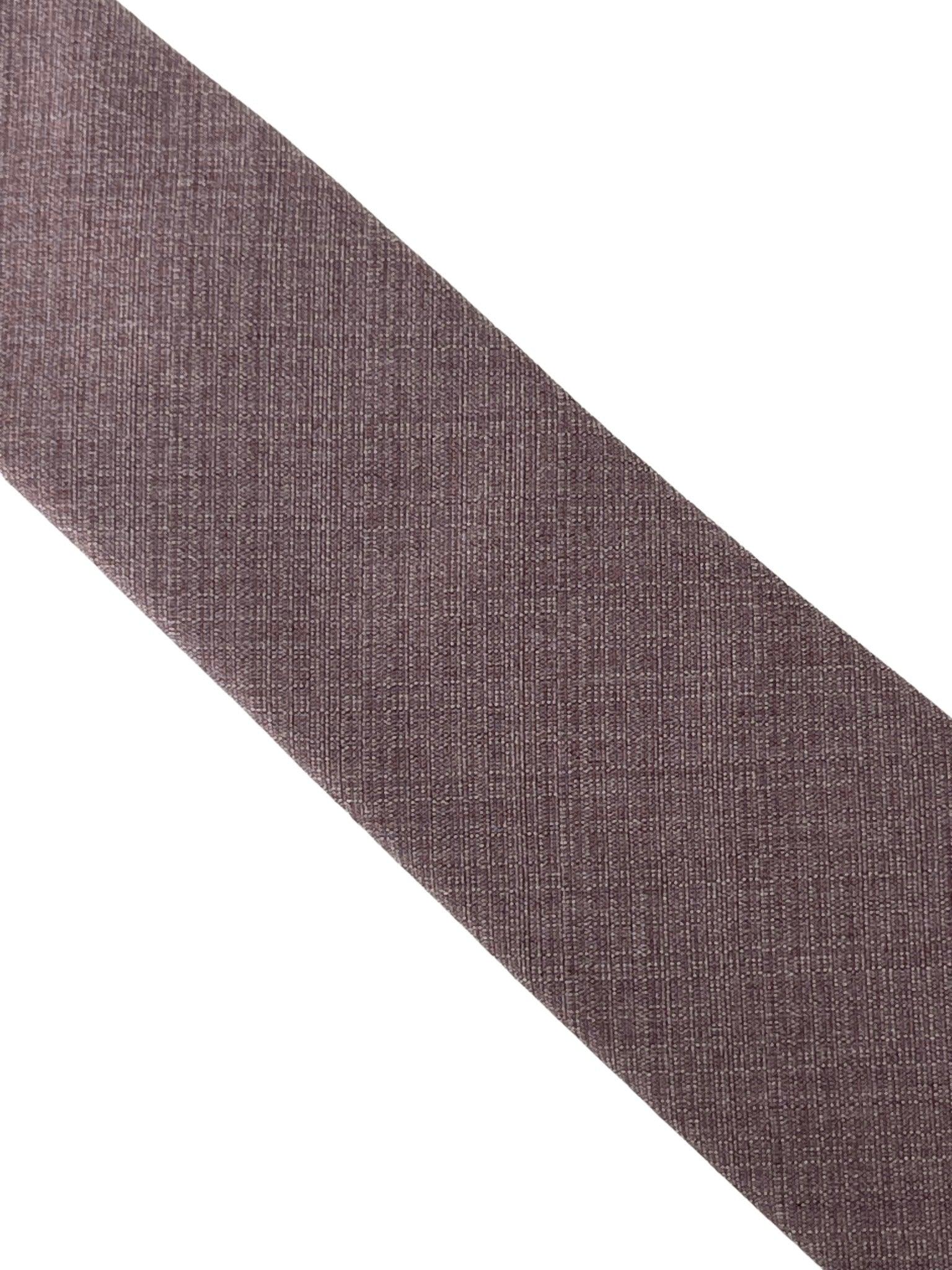 mauve brown bamboo tie - Image 3