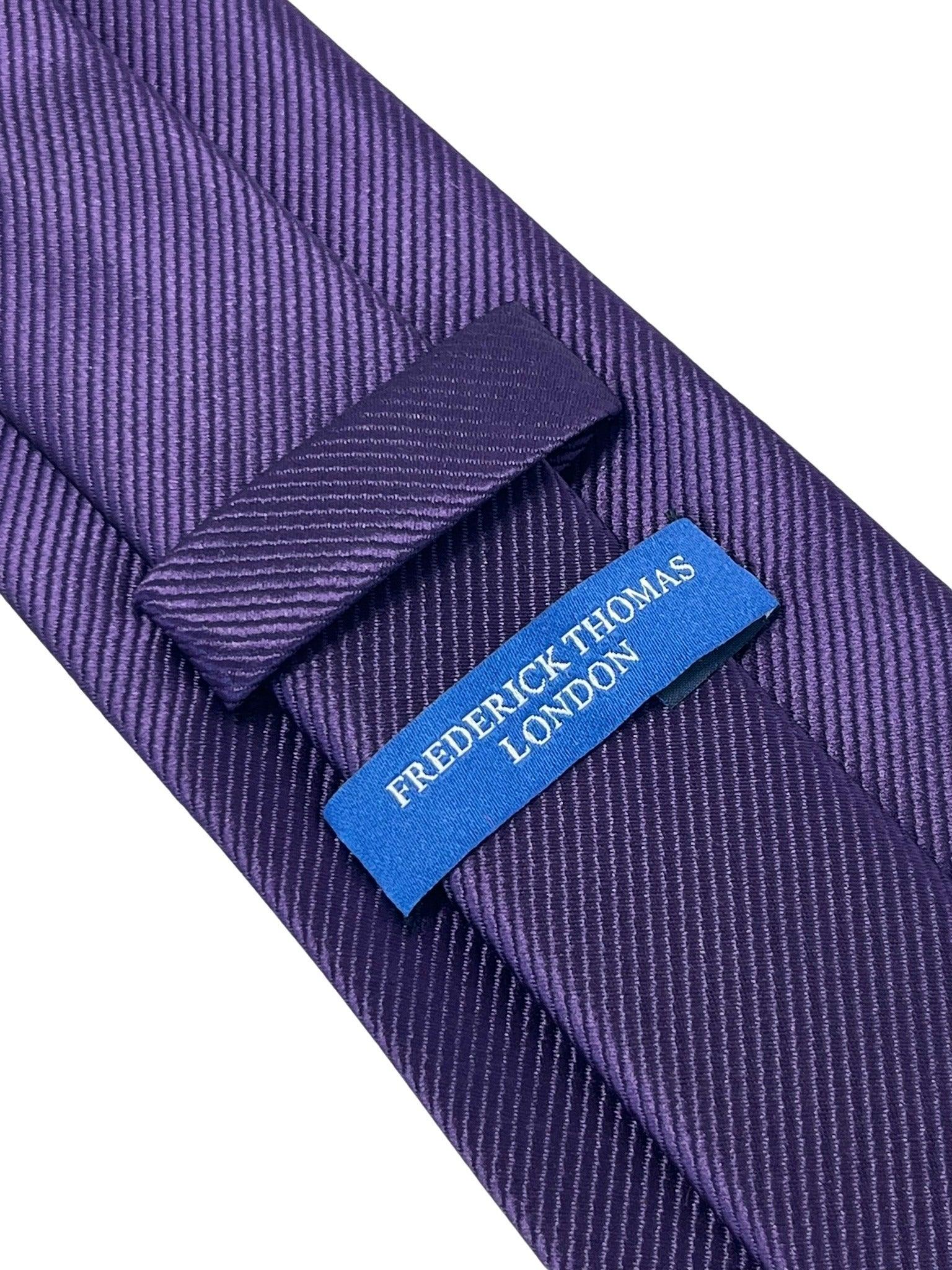 dark indigo grape purple tie - Image 3