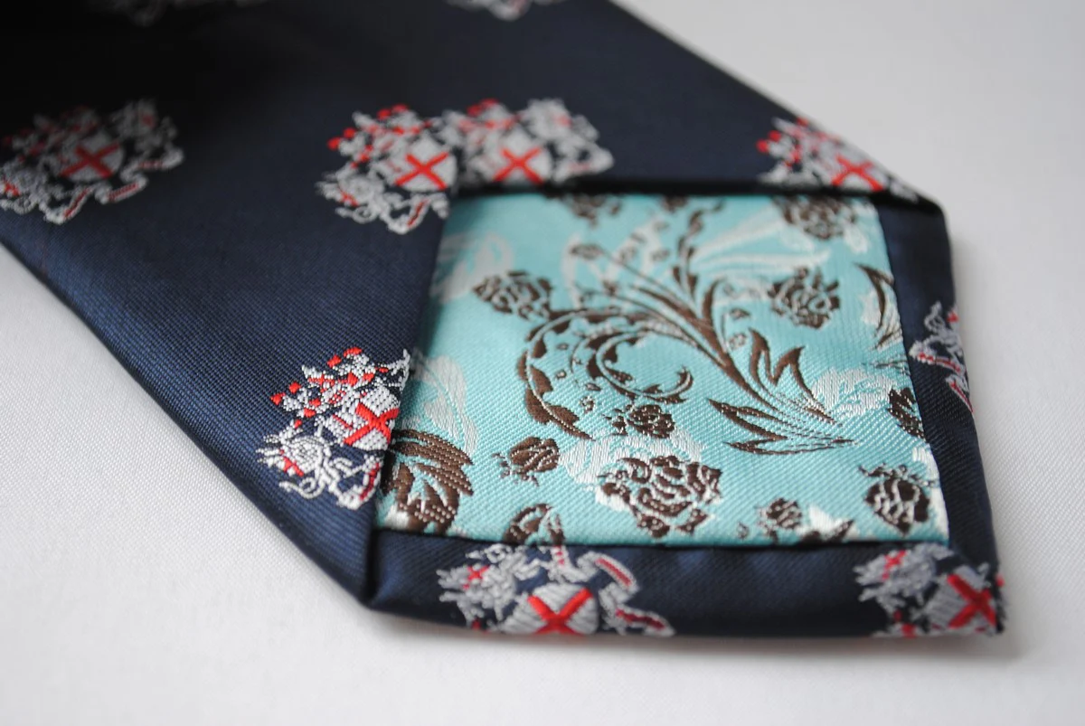 navy tie with city of london corporation design - Image 2
