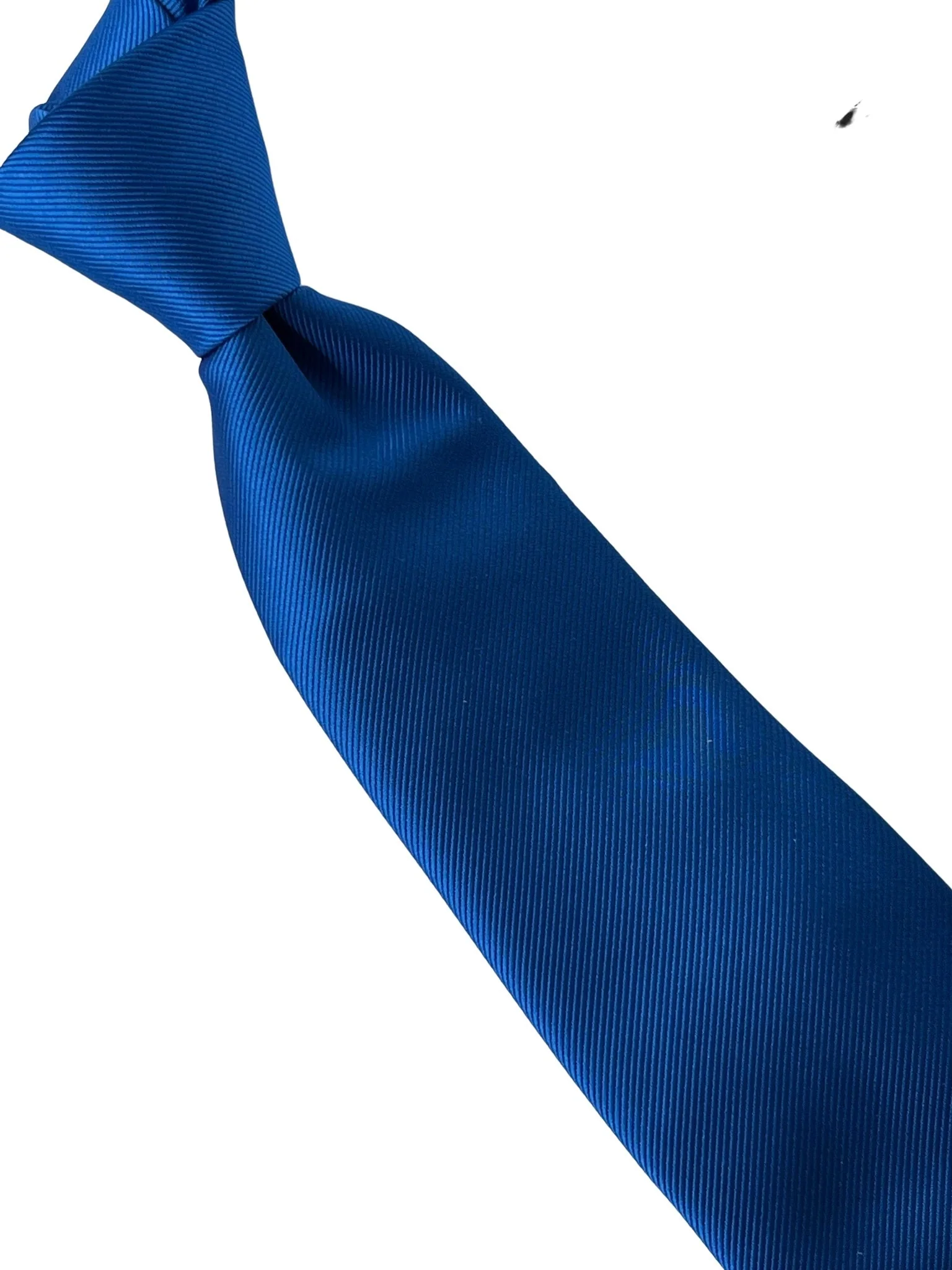 plain royal blue mens tie - Image 6
