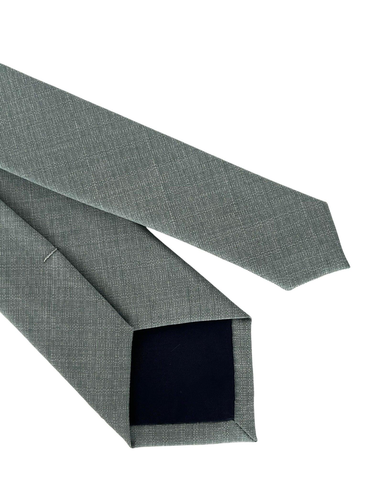 sage mint olive green bamboo tie - Image 6
