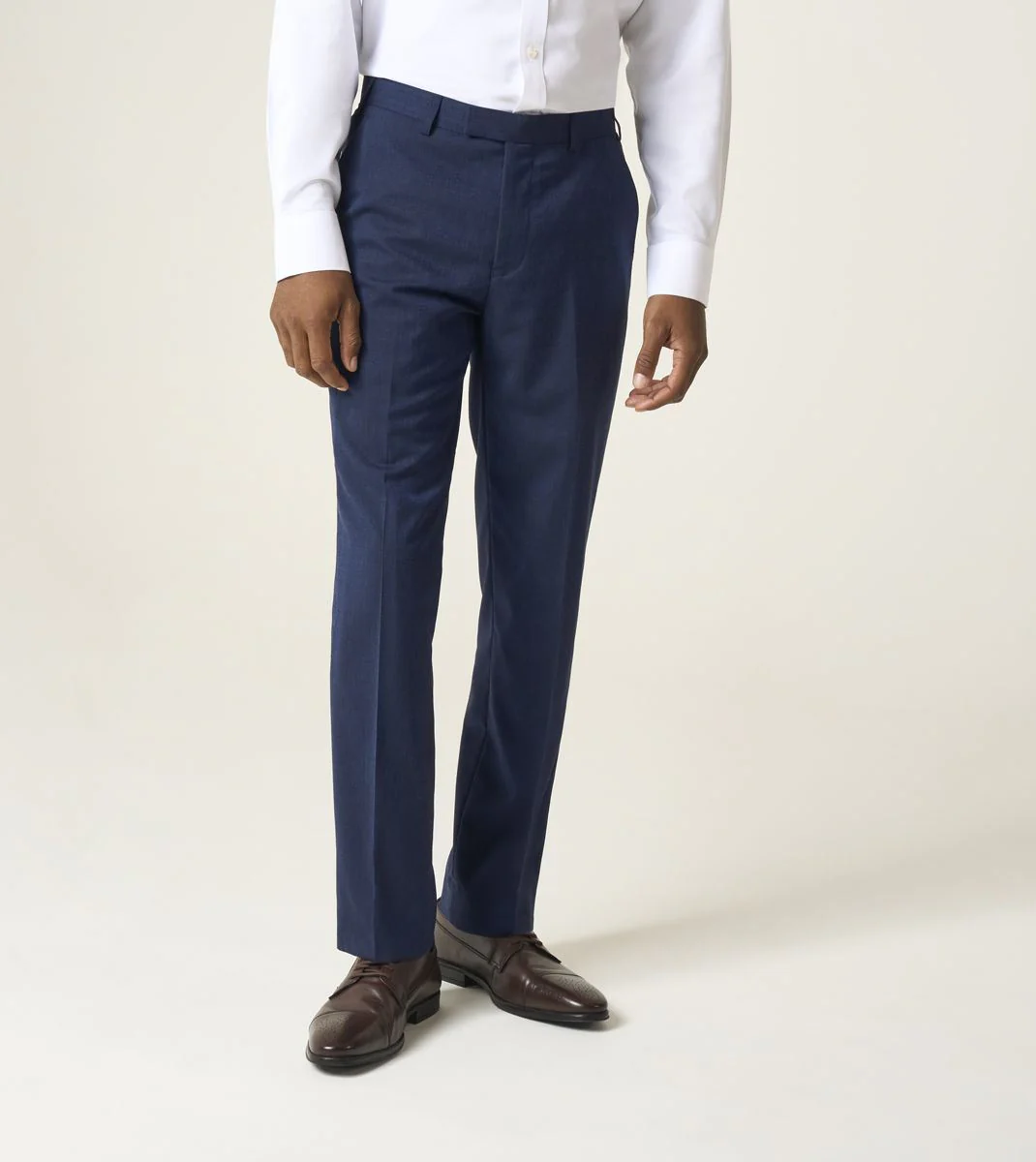 Skopes Caspian Suit Tailored Fit Trouser For Men ins Navy Blue, 30W-58W - Image 3