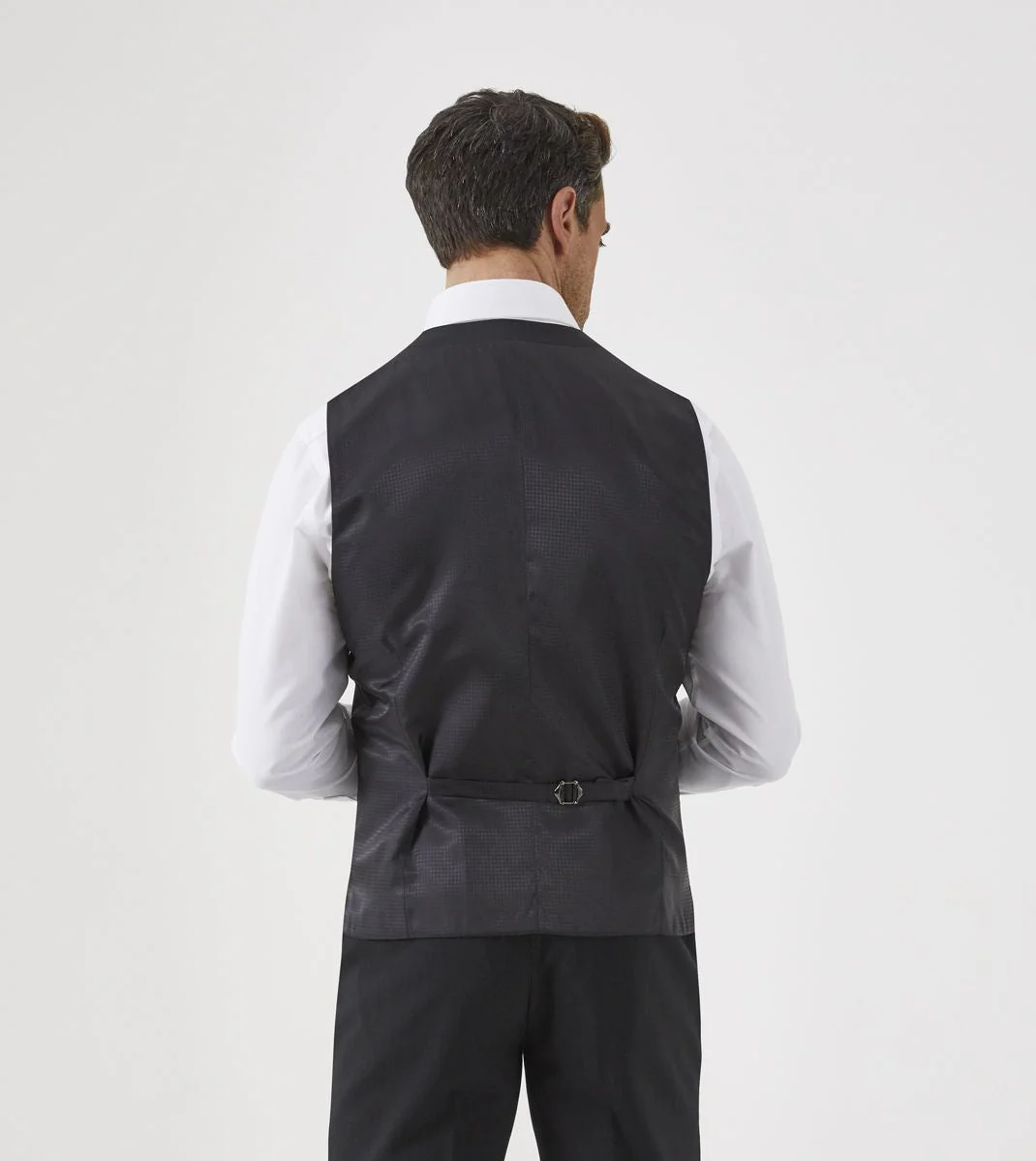 Skopes Darwin Suit Waistcoat For Men's in Black Stripe, 34S to 72L - Image 4