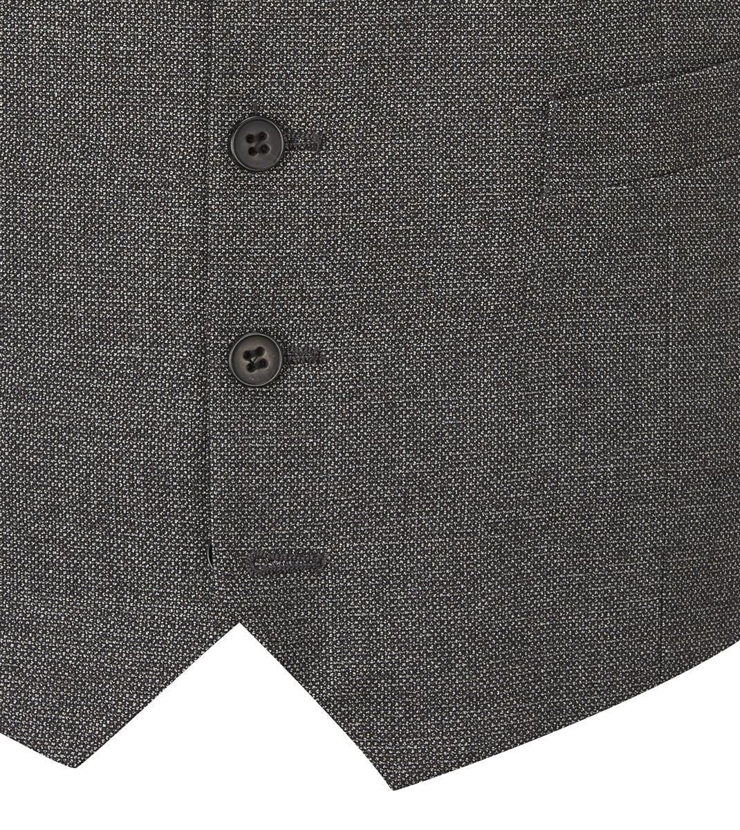 Skopes Men's Harcourt Tailored Fit Waist Coat in Grey 34 to 62 Regular - Image 5