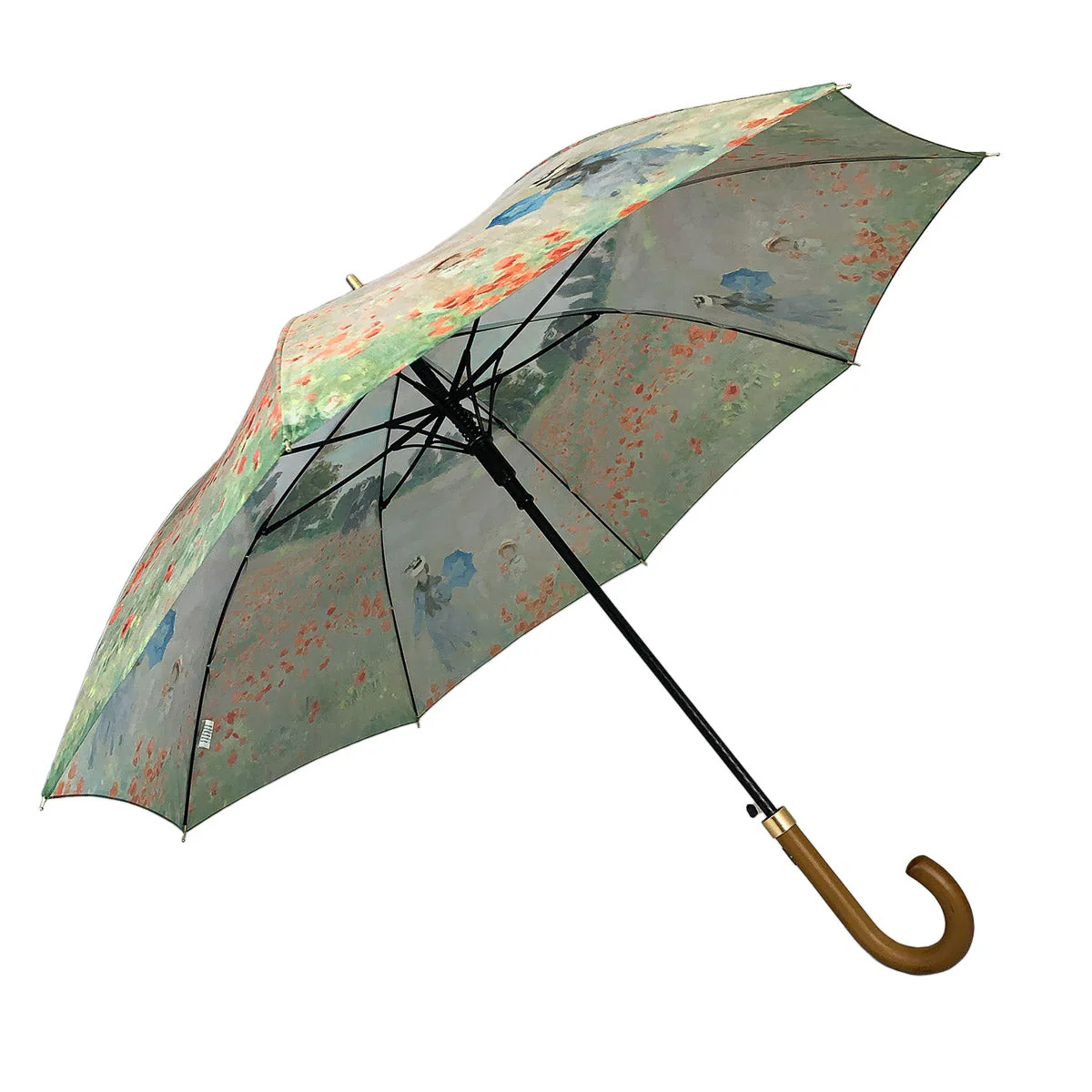 StormKing Classic Art Collection Monet Poppyfield Umbrella by Soake - Image 3