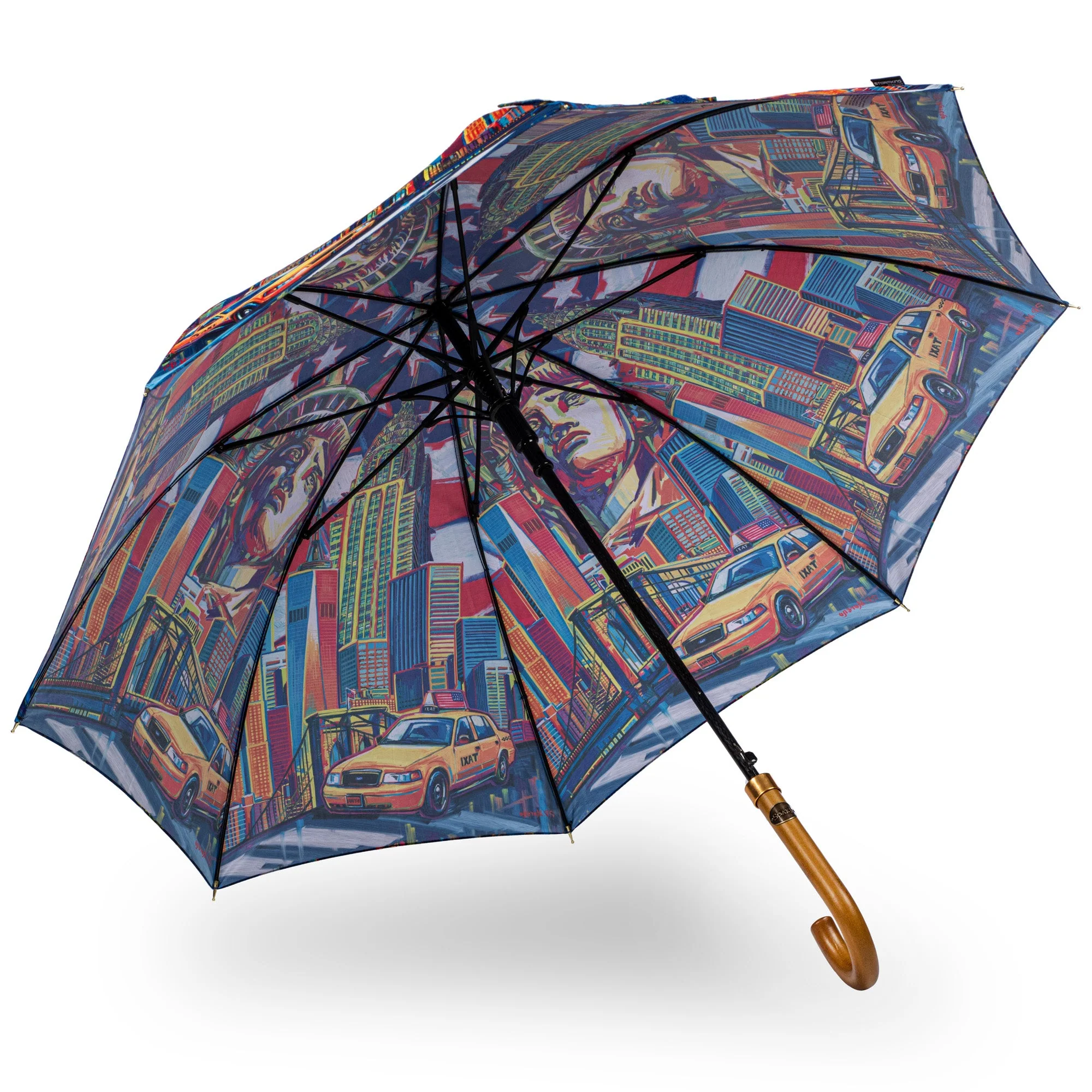 StormKing Classic City Collection New York Colour Umbrella by Soake - Image 4