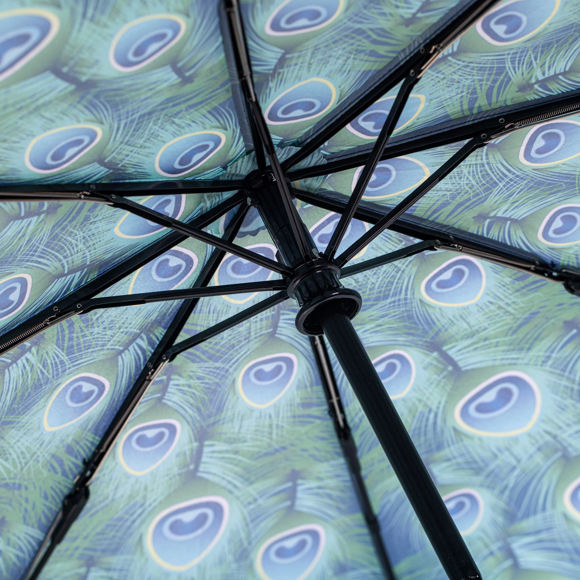 StormKing Folding Nature Umbrella Peacock by Soake - Image 6